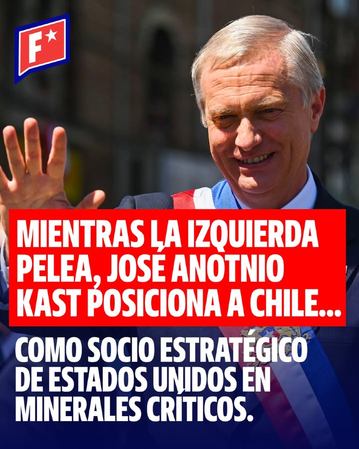 Gobierno de Kast logra pacto histórico con Estados Unidos: Chile será proveedor prioritario de lit