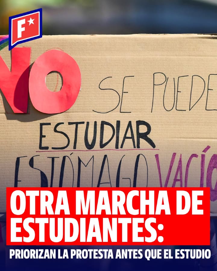 Estudiantes secundarios anunciaron una nueva marcha nacional para el 1…