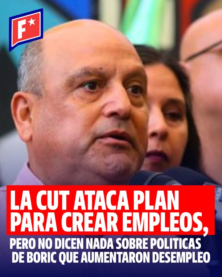 La CUT salió a criticar la propuesta de bajar impuestos a grandes for…