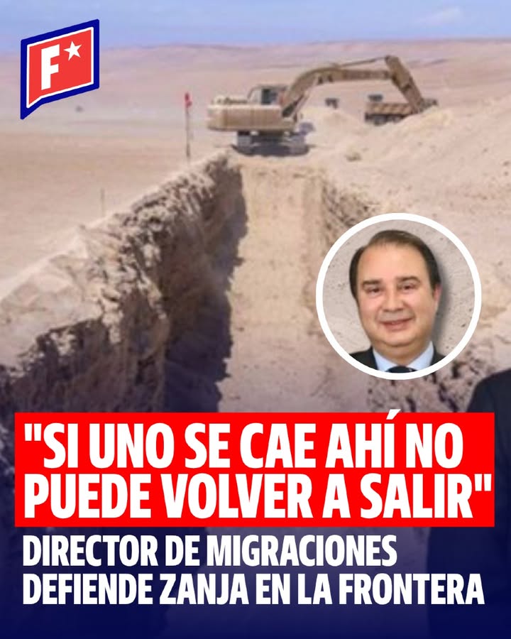 El director de Migraciones defendió la efectividad de las zanjas en l…