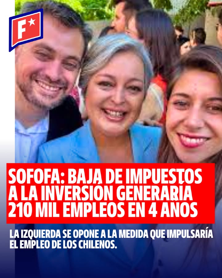 Un estudio de la Sofofa revela que reducir el impuesto a la inversión…