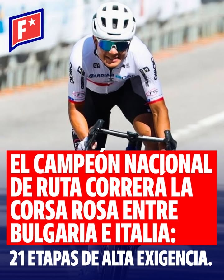 El ciclista chileno Vicente Rojas fue confirmado en el Giro de Italia …