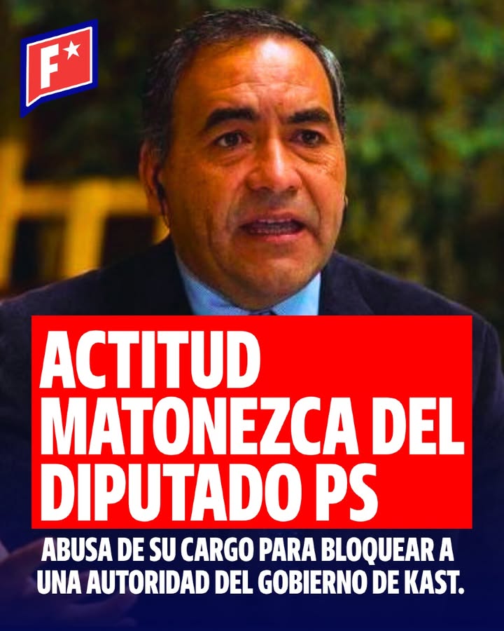 El senador socialista Fidel Espinoza protagonizó un acto de prepotenc…