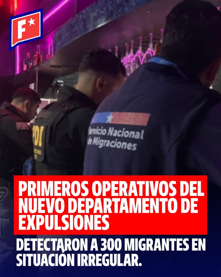 El recién creado Departamento de Expulsiones realizó sus primeros op…