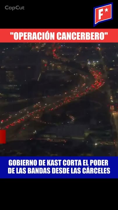 El gobierno del Presidente Kast ejecutó la “Operación Cancerbero”, u…