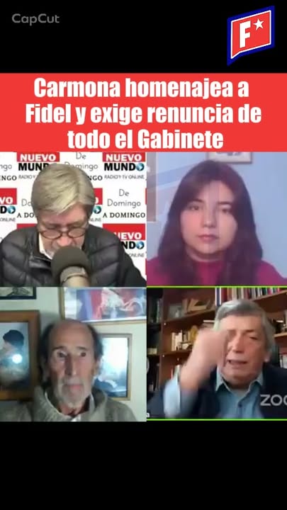 Lautaro Carmona vuelve de homenajear a Fidel Castro y la dictadura cub…