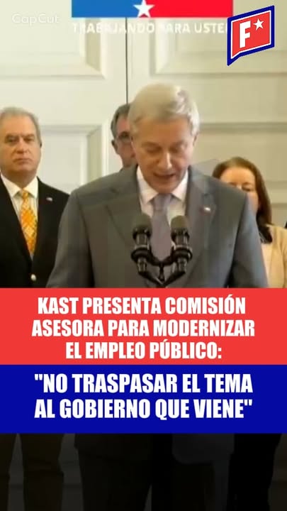 El Presidente José Antonio Kast presentó la Comisión Asesora Minist…