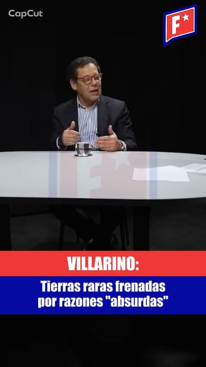 Joaquín Villarino: hay gran expectativa por las tierras raras en Chil…