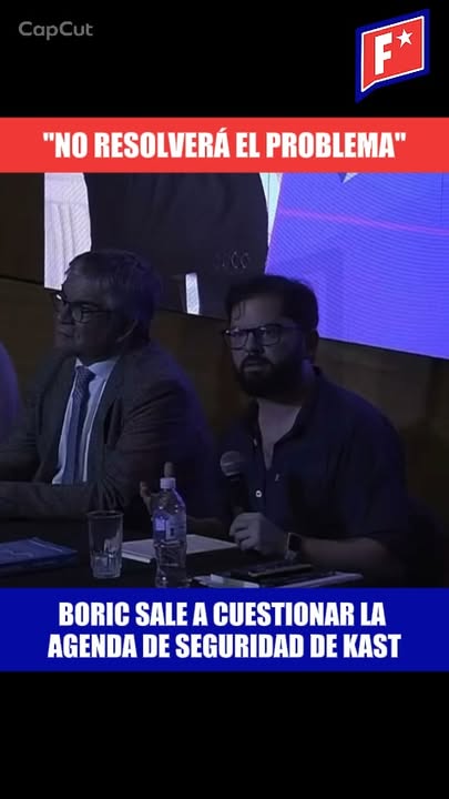 El expresidente Gabriel Boric salió a cuestionar la reforma constituc…