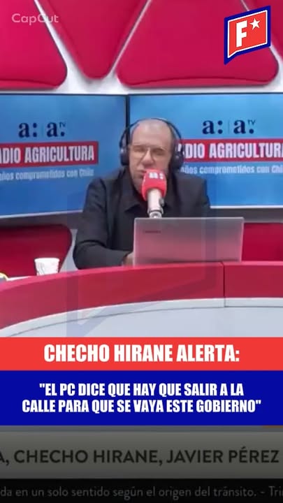 Hirane: “El PC llama a salir a la calle para sacar a Kast. No mirarle …
