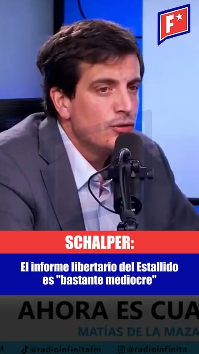 Diego Schalper no se guardó nada: el informe de Libertarios sobre el …