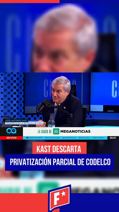 José Antonio Kast cerró el tema: privatización parcial de Codelco n…