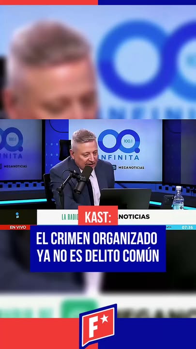 José Antonio Kast en Radio Infinita: el crimen organizado no es un de…