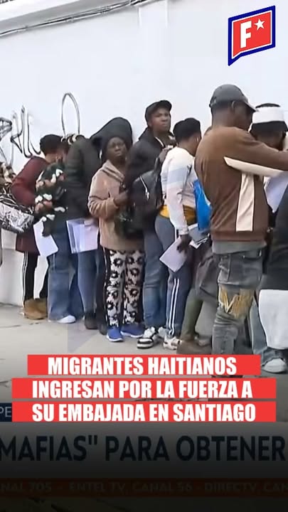 Un grupo de ciudadanos haitianos protagonizó un nuevo episodio de ten…