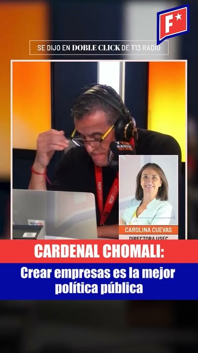 Carolina Cuevas, de USEC, recordó las palabras del Cardenal Chomali. …