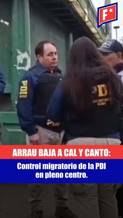 El ministro Martín Arrau participó del operativo de la PDI junto al …