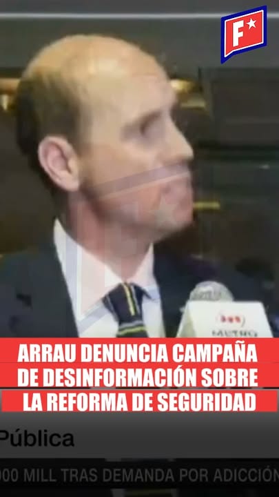 El ministro de Seguridad, Martín Arrau, salió al paso de las crític…