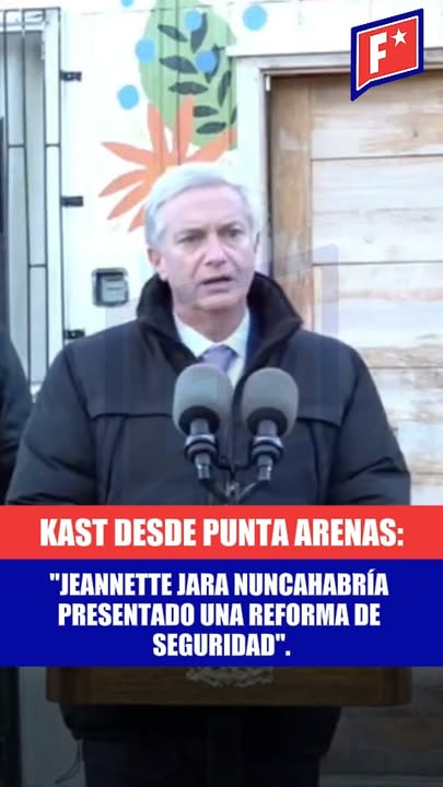 “Jeannette Jara nunca habría presentado una reforma de seguridad porq…