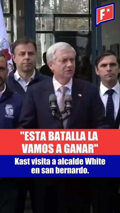 El Presidente José Antonio Kast visitó al alcalde de San Bernardo, C…