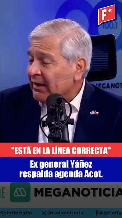 El ex general director de Carabineros, Ricardo Yáñez, respaldó la a…