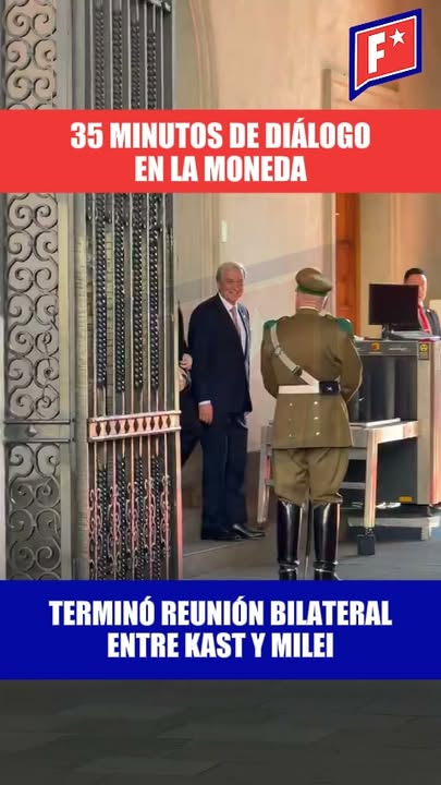 El Presidente José Antonio Kast y el Presidente de Argentina, Javier …