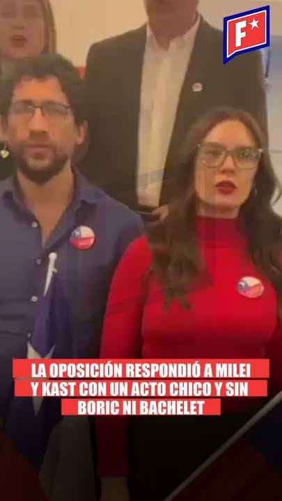 Oposición respondió al Foro Madrid con un acto chico y sin Boric ni …